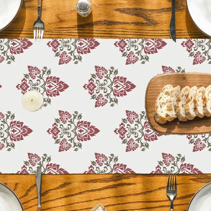 Ishro Home Premium Table Runner Colour Retro