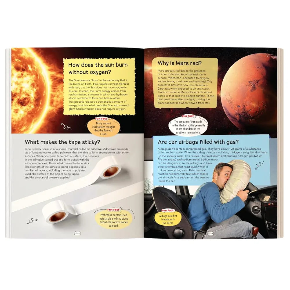 121 Physics and Chemistry Facts Book for Kids Ages 8+ | Educational Paperback with Colourful Images & Bold Text | 121 Curious Facts for All Ages by Majestic Book Club