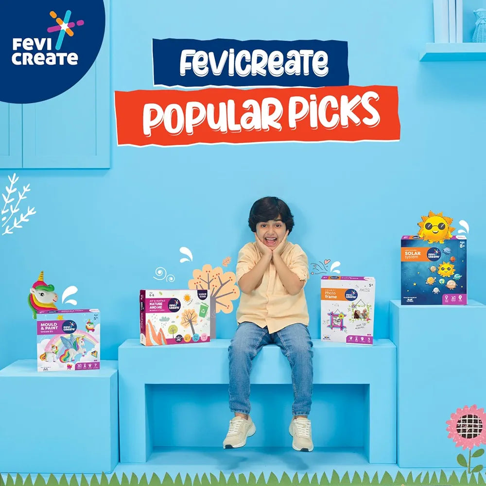 Fevicreate Health and Harvest Art & Craft Kit | Science Series Inspired by NCERT Curriculum| Best Gift for Kids Boys & Girls 6+ Years