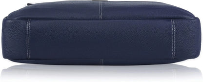 WildHorn Leather 15 inch Laptop Messenger Bag for Men I Padded Laptop Compartment with Adjustable Strap I Extra Zip Compartments I DIMENSION : L-16 inch W-3.2 inch H-13 inch
