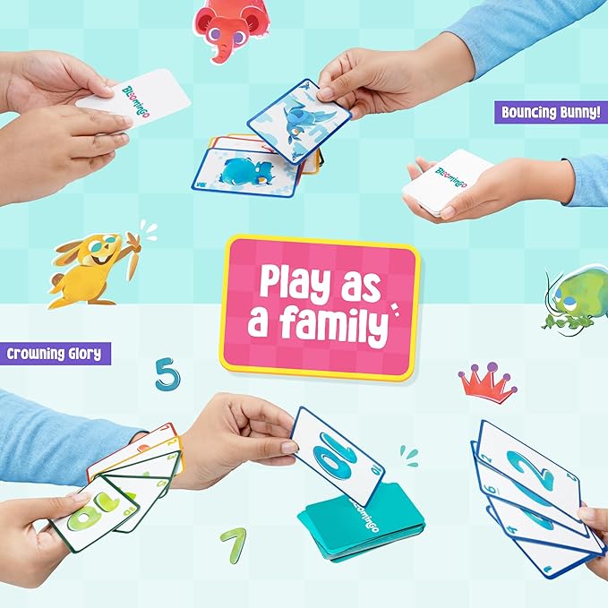 Bloomingo Board and Card Game - Game on 20 in 1 Board Game | Educational Learning Toys for Fine Motor Skills and Cognitive Development