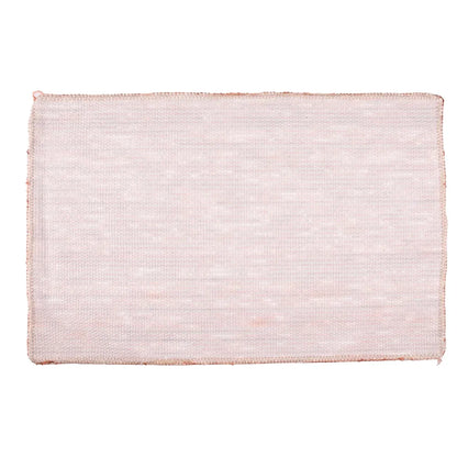 Kuber Industries Door Mat Multi Riyal Doormat Microfiber Entrance Mat Orange Colour