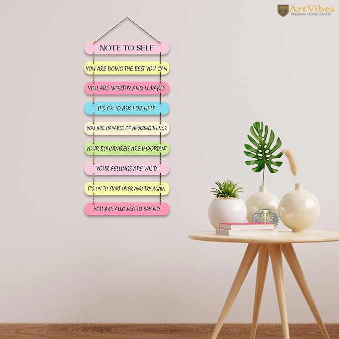 Artvibes Mdf Wooden Nature Designer Wall Hanging | Set of 11