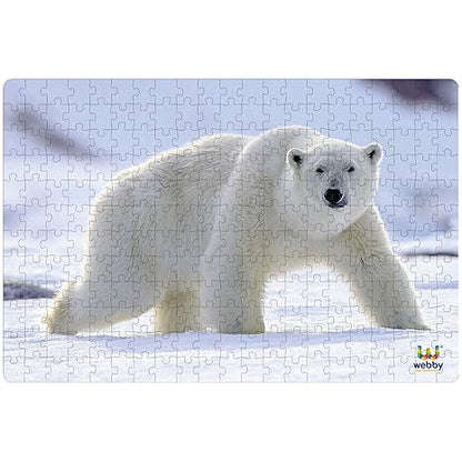 Webby Polar Bear Jigsaw Floor Puzzle for 6+ Boys & Girls Toy