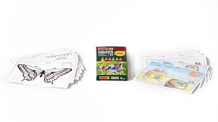 Funvention- for Little Scientist in Every Kid Wooden Puzzle and Colouring Art Kit and DIY Craft Stem Learning Toys