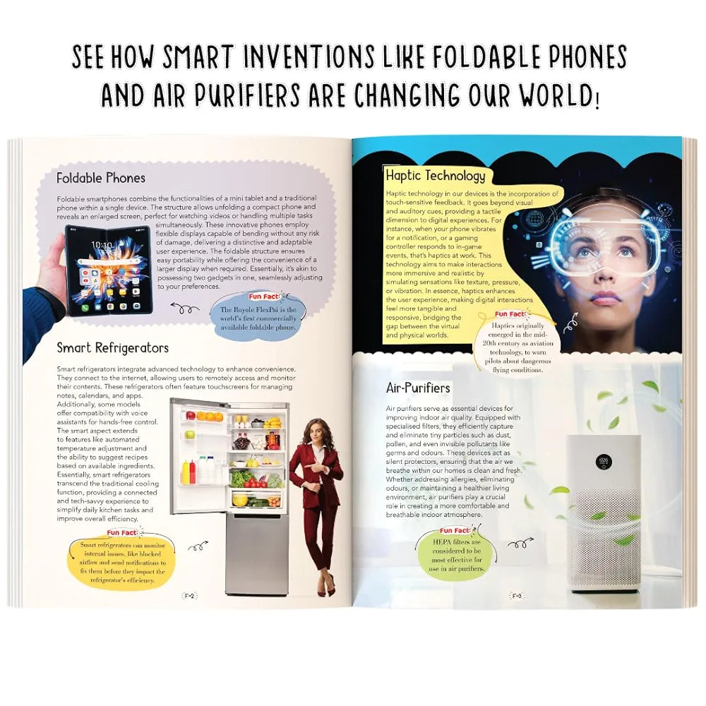 Majestic Book Club’s Big Book of Inventions | 365 Fascinating Facts | Educational Encyclopedia For Kids Age 8+ | Fact Book