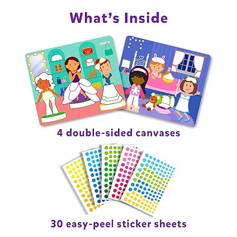 Skillmatics Art Activity Dot It Dress Up No Mess Sticker Art for Kids Craft Kits Diy Activity