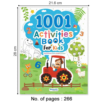 1001 Activity Book for Children Age 5+ | Comprehensive Collection of Brain-boosting Activities | English, Science, Maths & Brain-Booster Activities for Kids | Early Learning | Basic Concepts | Educational and Fun | The Book Tree Books