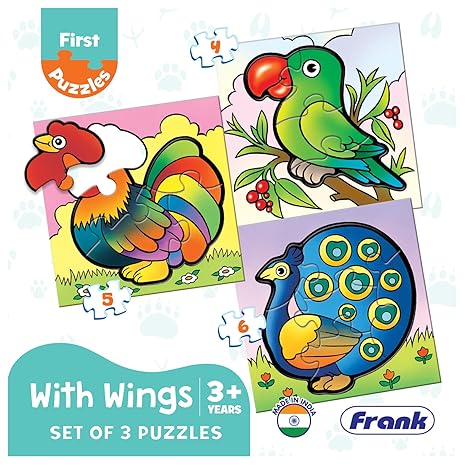 Frank with Wings Jigsaw Puzzle for Kids 3 Years & Above Focus and Memory Skills – 10205