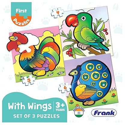 Frank with Wings Jigsaw Puzzle for Kids 3 Years & Above Focus and Memory Skills – 10205