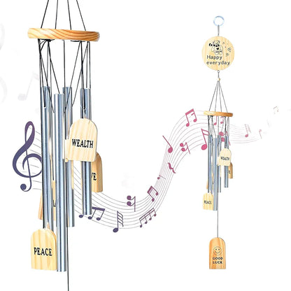 Zaicus Wooden Wind Chime-029