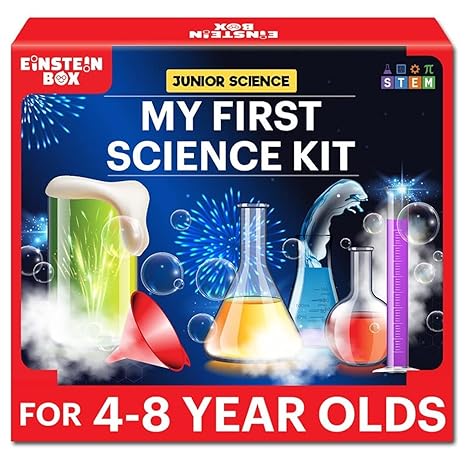 Einstein Box My First Science Kit for Boys and Girls Birthday Gifts Ideas for Kids Stem Learning & Education Toys