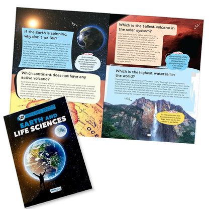 121 Earth and Life Sciences Facts Book for Kids Ages 8+ | Educational Paperback with Colourful Images & Bold Text | 121 Curious Facts for All Ages by Majestic Book Club