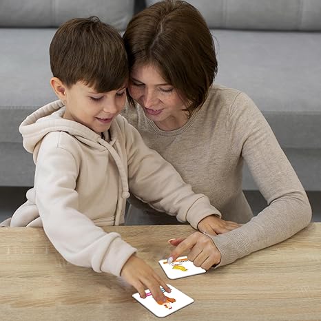 Funskool Games Memory Animal Family Educational matching picture game for children