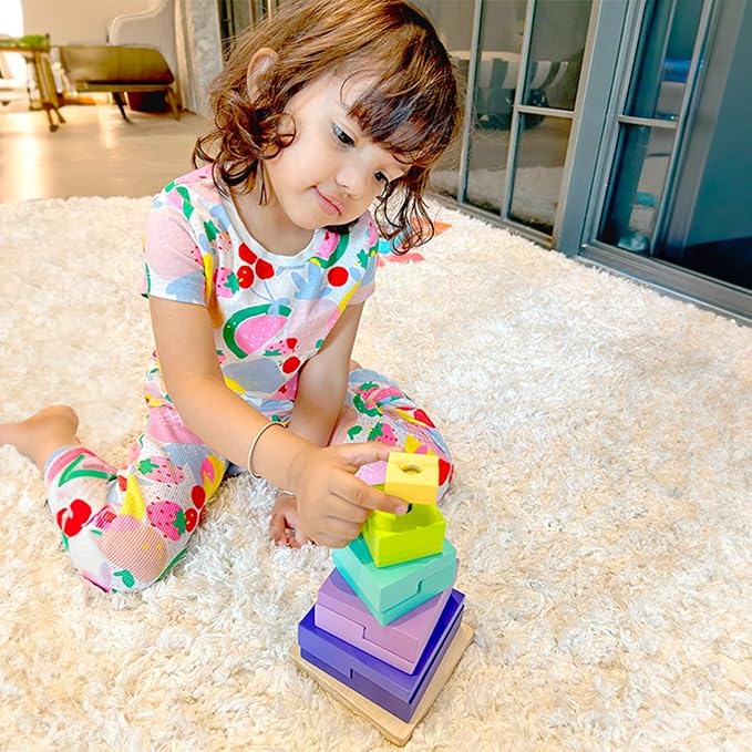 Curious Cub Montessori Learning Wooden Toys | Box 12 | Develop Problem/puzzle Solving | Hand-eye Coordination & Brain Development