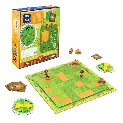 Bloomingo Board Game - Pick a Poo | Hilarious Family Game for Kids & Adults