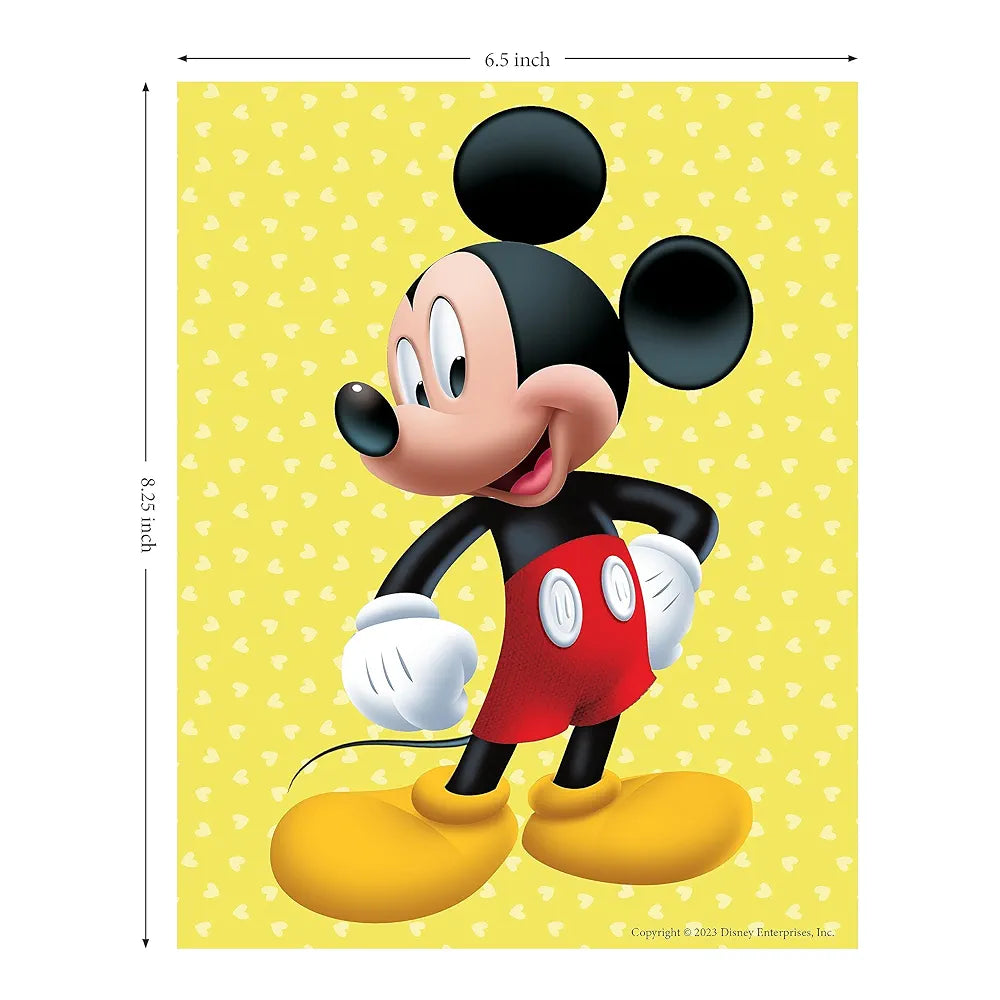 Disney Junior Mickey Book & Stick Puzzles for Kids 2 Years and Above | No Place Like Earth | Multicolor, Pack of 1