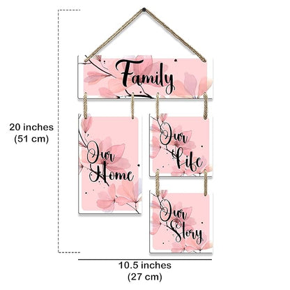 Sehaz Artworks Wooden Wall Hangings for Home Decoration Decorative Items for Home - 4-0032