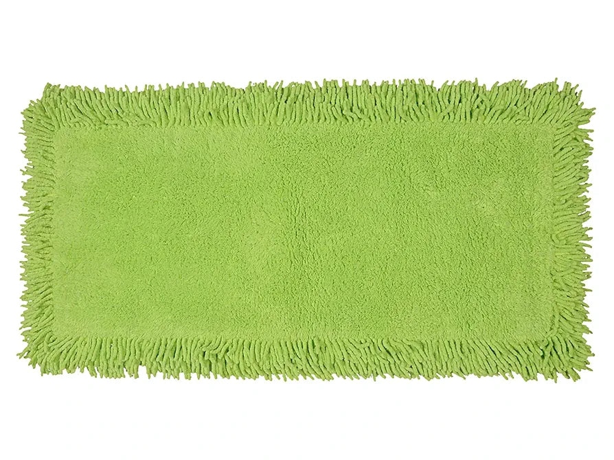 Saral Home Shaggy Soft Cotton Durable & Washable Multipurpose Bedside Runner Colour Green