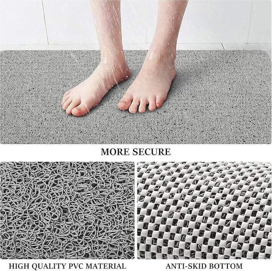 Ishro Home Cushion Noodle Mat Colour Blue For Home Kitchen & Floor Mat For Bedroom