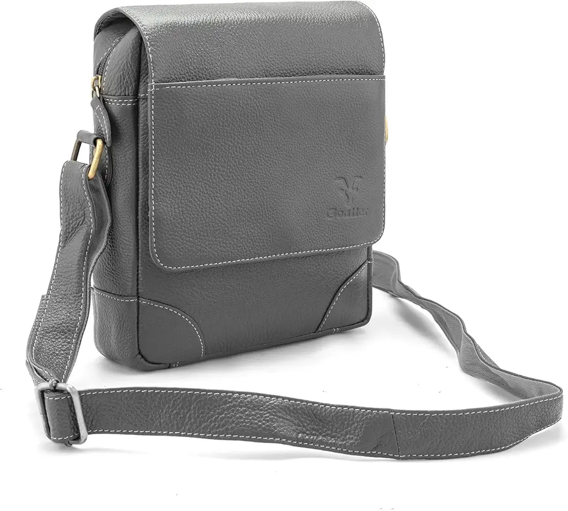 Goatter Genuine Leather 10" Inch Sling Bag For Unisex