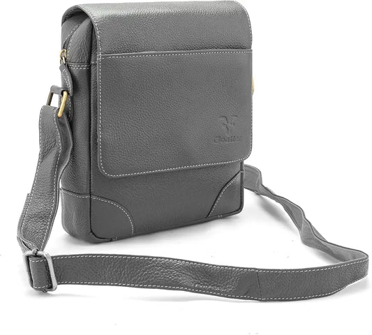 Goatter Genuine Leather 10" Inch Sling Bag For Unisex