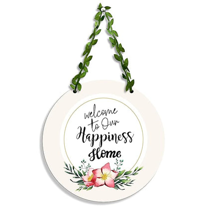 Sehaz Artworks Home Decor Items for Living Room Welcome Home Wall Hanging Only Wall -1-0020