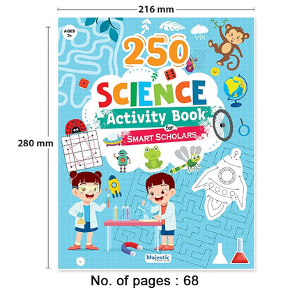 Science Activity Book for kids Age 3+ | 250 Engaging Activities | Fun Activity Book for Children | The Book Tree Books