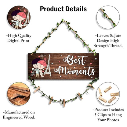 Sehaz Artworks Photo Frame Wall Hanging Photo Frames For Wall Decoration Clips For Photo Hanging