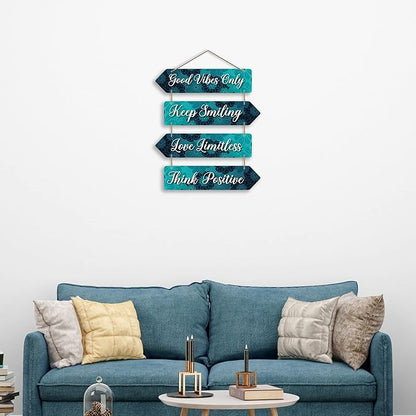 Artvibes Motivational Quotes Wall Hanger for Home Decor | Mdf Wall Decoration | Modern Wooden Wall Art