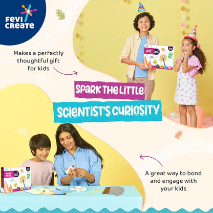 Fevicreate Nature and Me Art & Craft Kit | Science Series Inspired by NCERT Curriculum | Build a Weather Wheel, a Recycling Waste bin, Water Cycle Chart and Explore Seasons