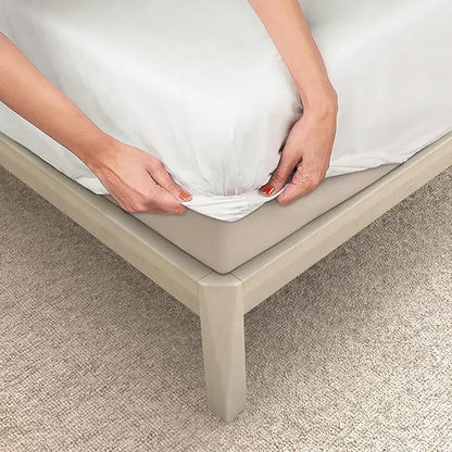 Wakefit Bedsheet for King Size Bedsheet King Size Bed Cotton 2 Pillow Covers Elastic Fitted Sheet Navy Colour