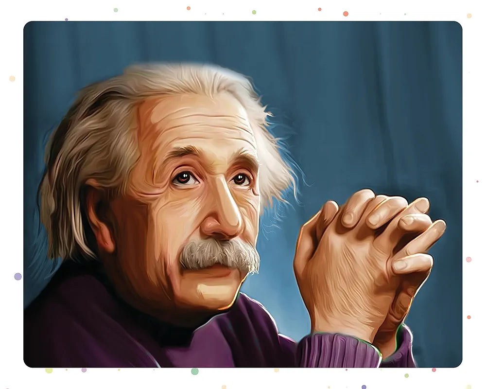 Popcorn Games & Puzzles 300 Piece Puzzle Albert Einstien |Improves Your Child Memory, Logical Thinking, Visual Perception & Concentration