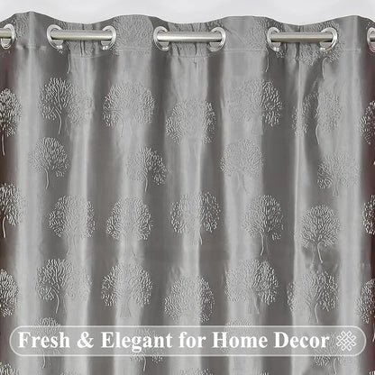Fresh From Loom Window Floral Room Darkening Curtains 5 Feet Long