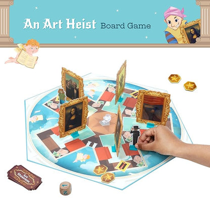 Bloomingo Board Game - Frame the Fake | Thrilling Art Heist Adventure Game for Kids & Adults