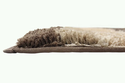 Luxe Home Jericho Runner 2500 Gsm Super Soft Microfiber Anti-Skid Washable Runner Colour Amaber 2x5 Feet