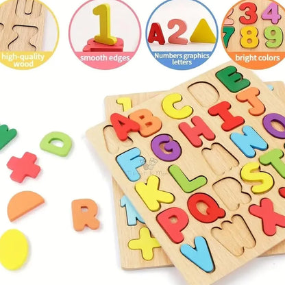 Trinkets & More 123 Numbers Puzzles Game Learning Board  Maths Toy for Toddlers Preschoolers Early Educational 2+ Years 