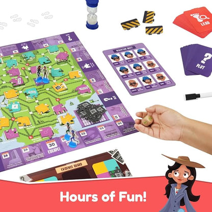 Bloomingo Pretend Play Kit Young Detective Mumbai Files | Become a Detective & Solve Thrilling Mysteries in Mumbai