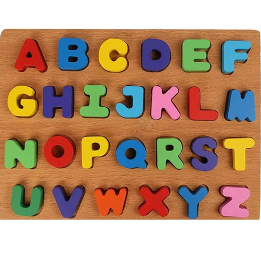 Trinkets & More ABC Capital Alphabet Letter Puzzles Game Board for Toddlers Kids Educational Learning Toys 2+Years 