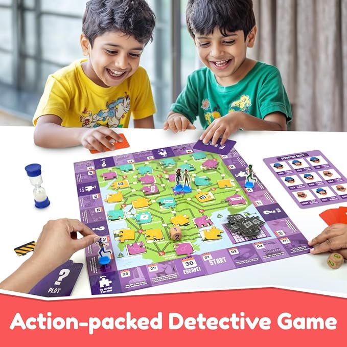 Bloomingo Pretend Play Kit Young Detective Mumbai Files | Become a Detective & Solve Thrilling Mysteries in Mumbai
