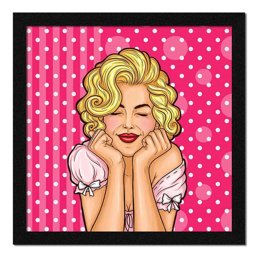 ArtX Paper Marilyn Monroe Pop Art Wall Art Painting Multicolor Abstract