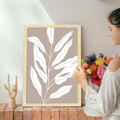 ArtX Paper Boho Paintings with Frame Set of 3