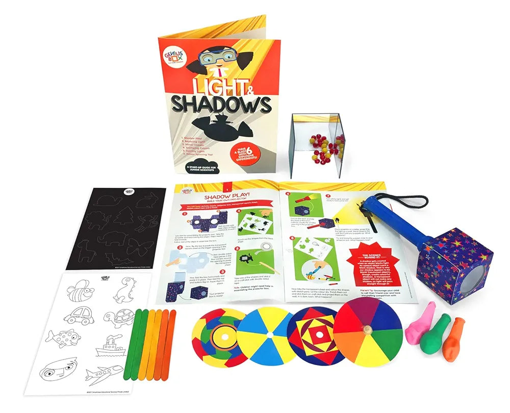 Genius Box - Play Some Learning Educational Toy for 5+ Year Age: Science Lab DIY, Activity Kit, Learning Kit, Educational Kit, STEM Toy
