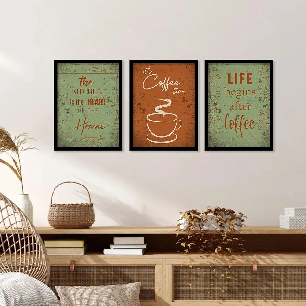 Kotart When Life Gives you Lemons Restaurant Quotes Posters with Frame