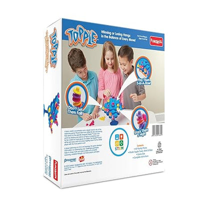 Funskool Games Topple Strategy balancing and skill game Stack 5 in a row For Kids