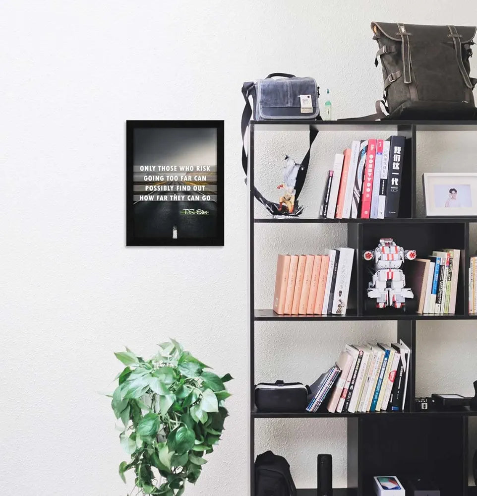 ArtX Paper Motivational Inspirational Quotes Only Those Framed Wall Art Painting