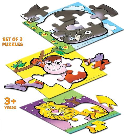 Frank The Jungle Jigsaw Puzzle for Kids 3 Years & Above Focus and Memory Skills – 10202