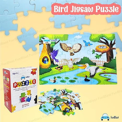 FunBlast Bird Jigsaw Puzzle for Kids Jigsaw Puzzle for Kids Multicolor