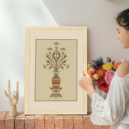 ArtX Paper Vintage Paintings with Frame Set of 3