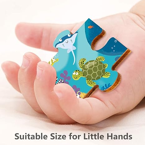 Webby Underwater Animals Jigsaw Puzzle 40 Pieces Multicolour